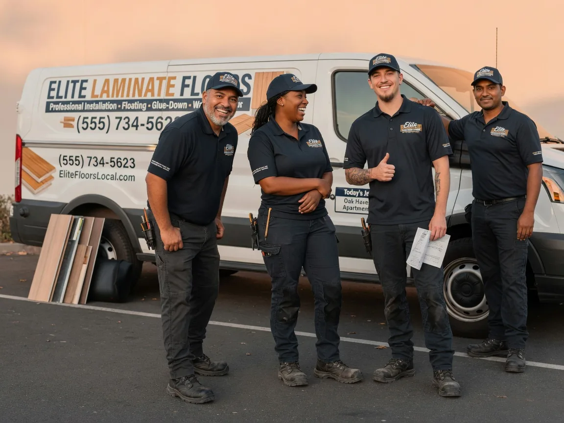 Laminate flooring installation company in Plain City, OH